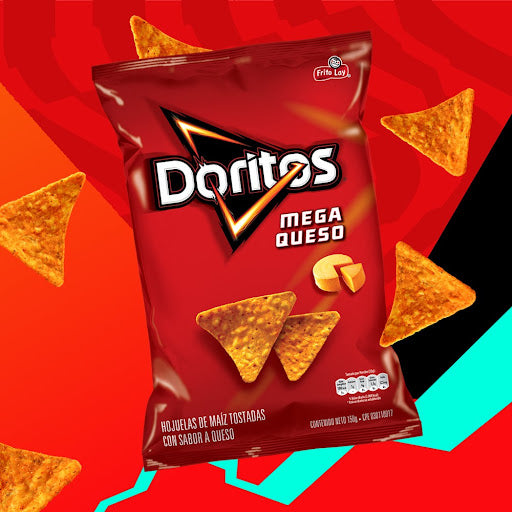DORITOS MEGA QUESO 150GRS.