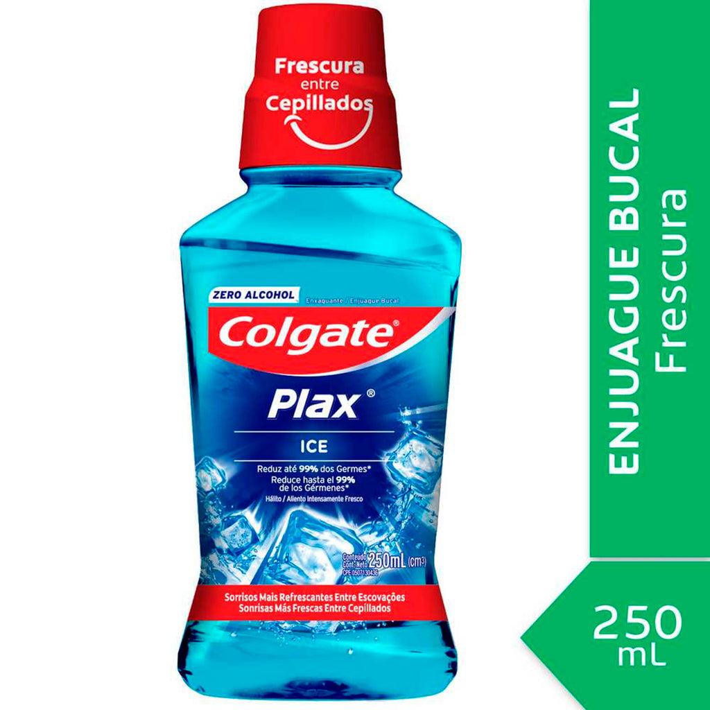 ENJUAGUE BUCAL COLGATE PLAX ICE 250ML
