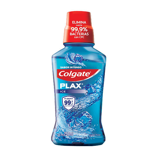 ENJUAGUE BUCAL COLGATE PLAX ICE 250ML
