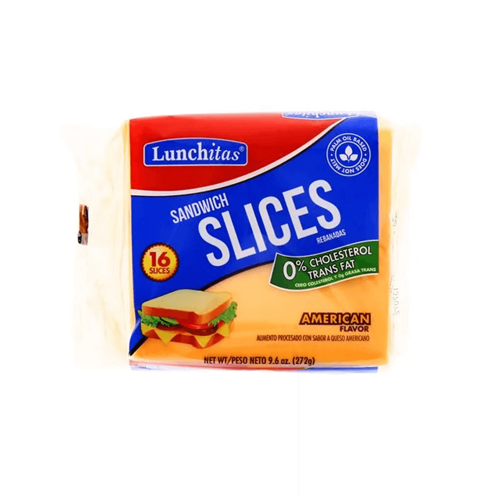 FACIL LISTA SLICES AMERICAN 16 SLICE 272GRS. LUNCHITAS