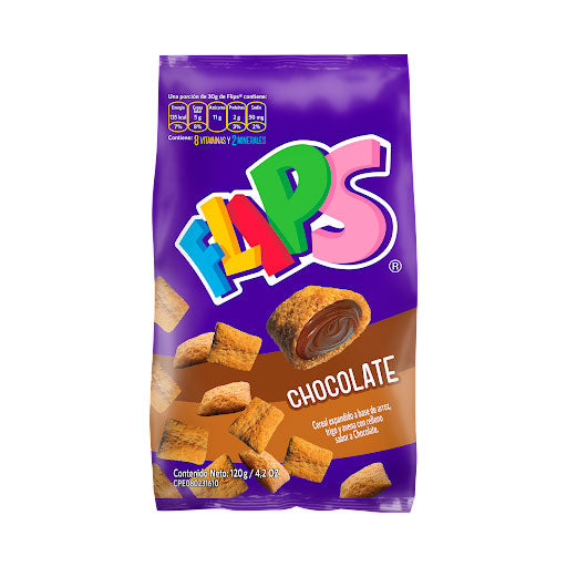FLIPS DE CHOCOLATE 120GRS.