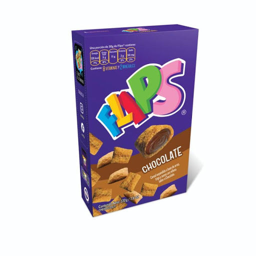 FLIPS CHOCOLATE 220GRS