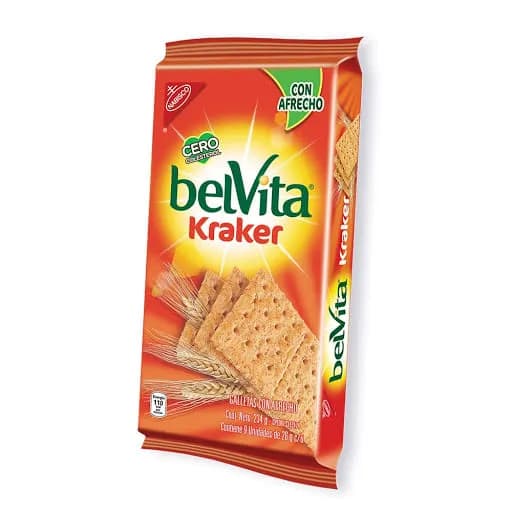 GALLETA KRAKER BRAN BELVITA 9UND