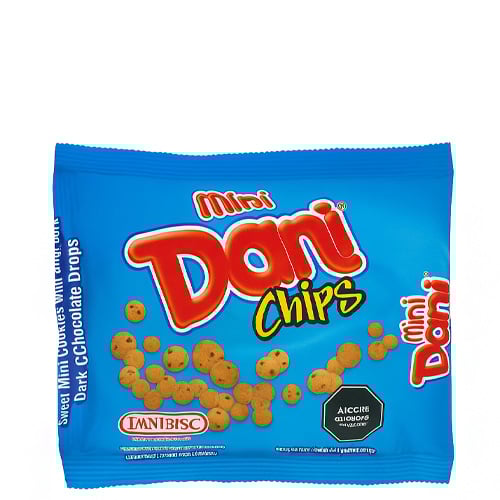 GALLETAS MINI DANI CHIPS 150GR