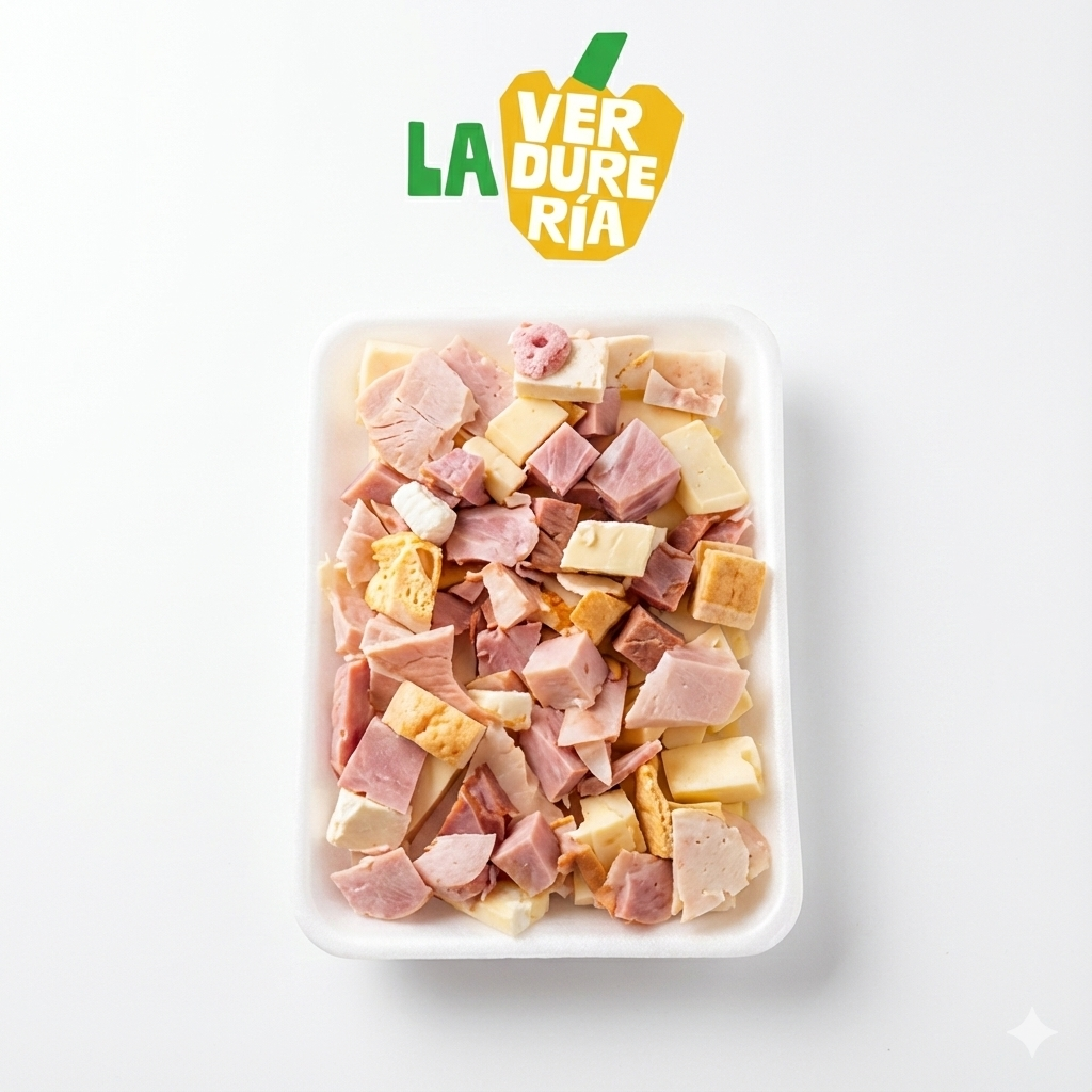 RECORTE DE JAMON Y QUESO LA VERDURERIA