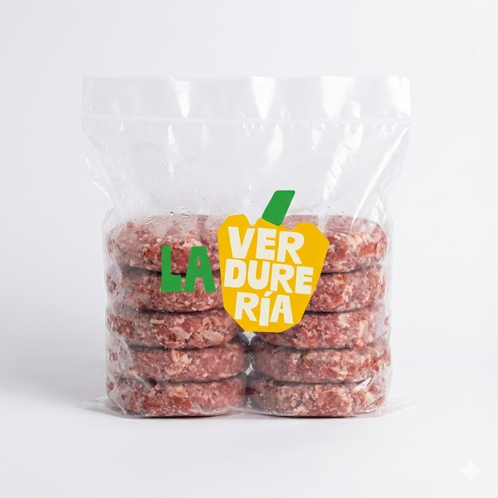 HAMBURGUESA DE POLLO 200GR LA VERDURERIA