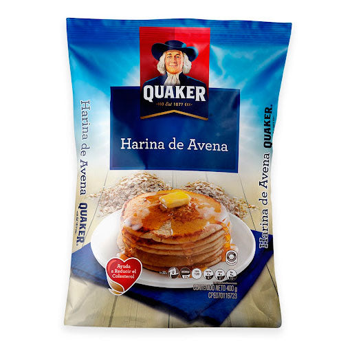 HARINA DE AVENA QUAKER 400GRS.
