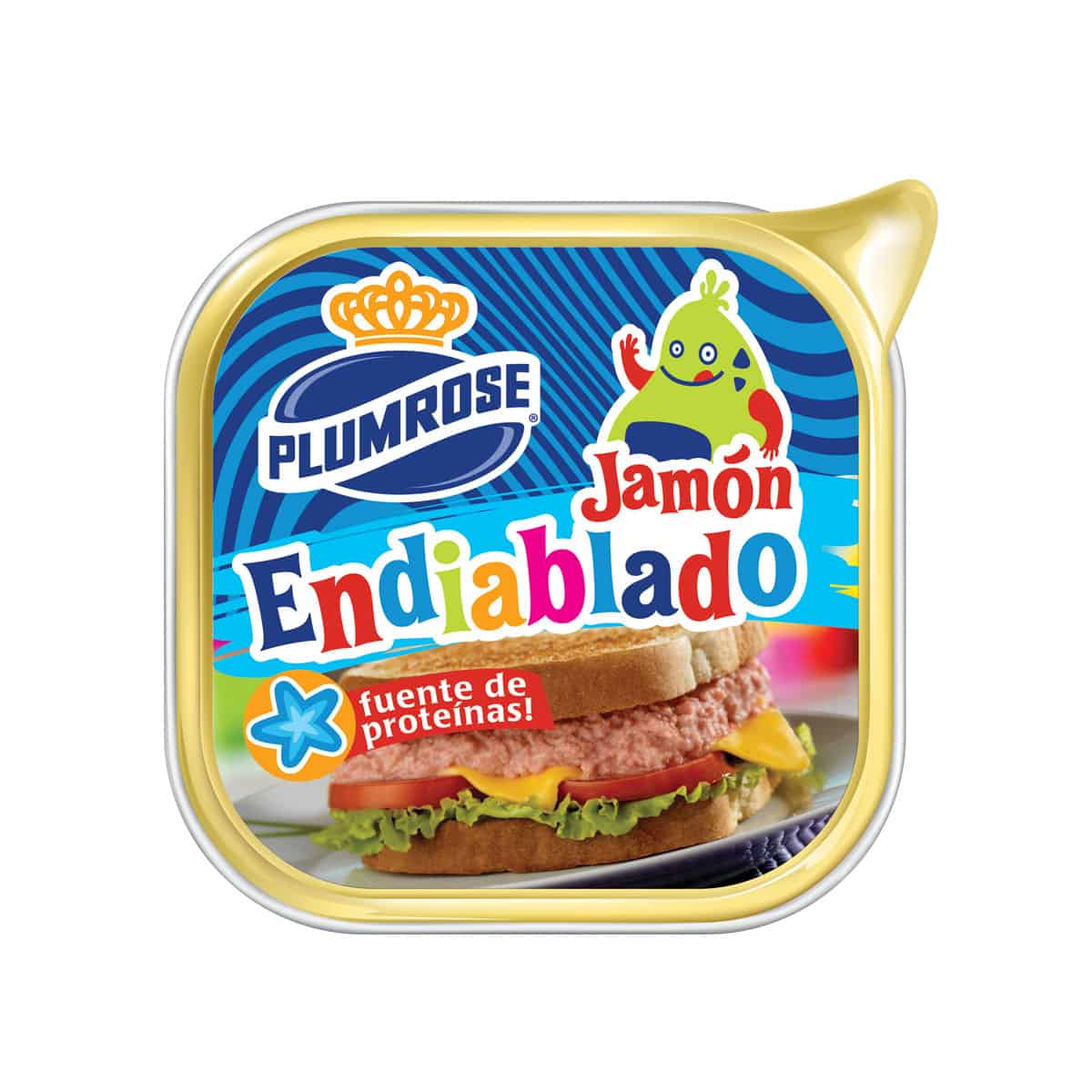 JAMON ENDIABLADO PLUMROSE 110GRS.