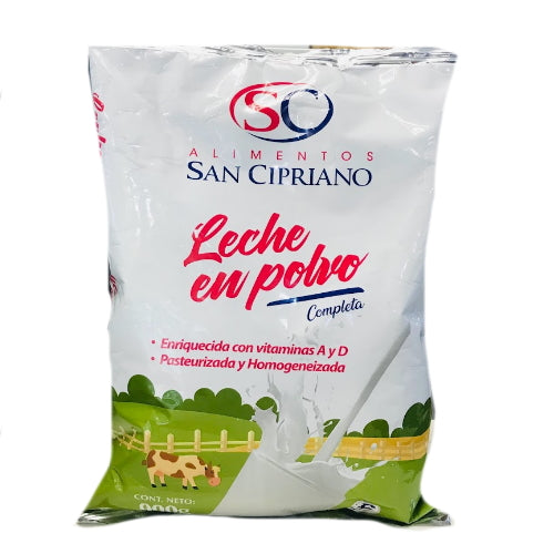 LECHE EN POLVO COMPLETA SAN CIPRIANO 900GRS.