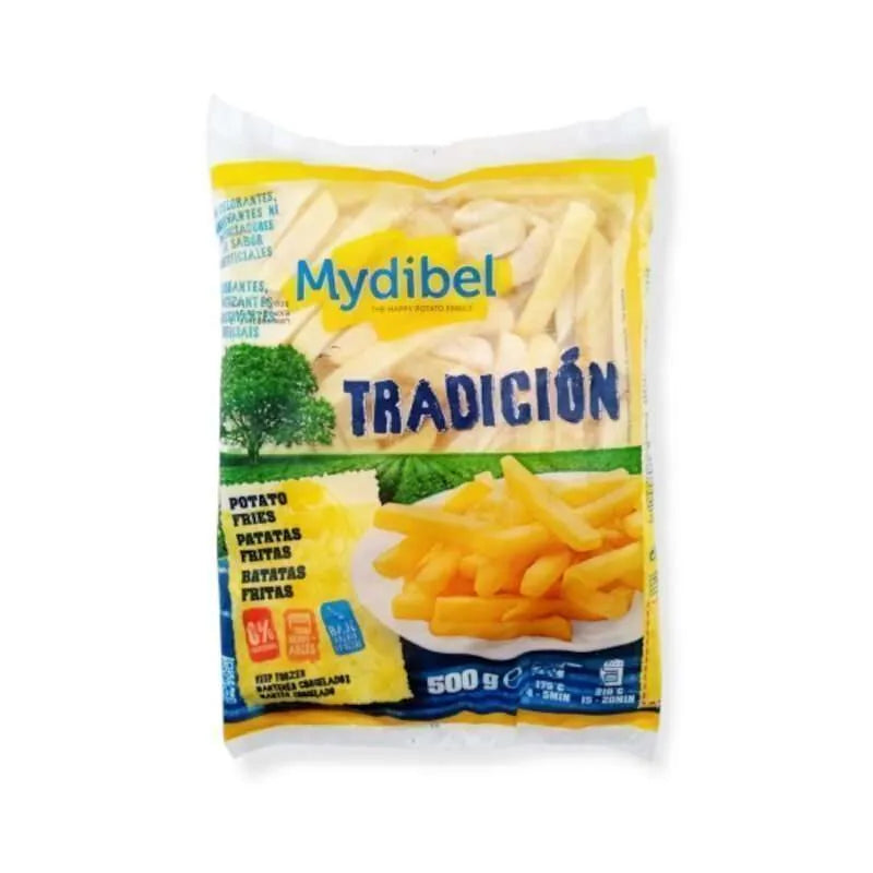 PAPAS CONGELADAS MYDIBEL 500GRS.