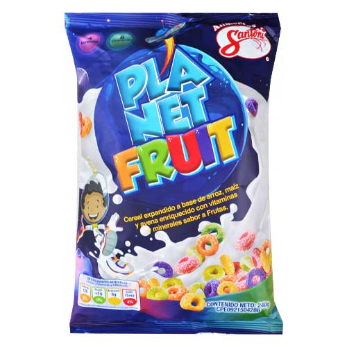 PLANET FRUIT CEREAL 240GR