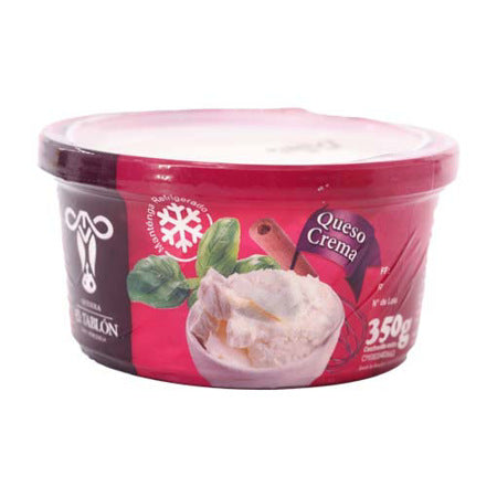 QUESO CREMA 350GRS TABLON
