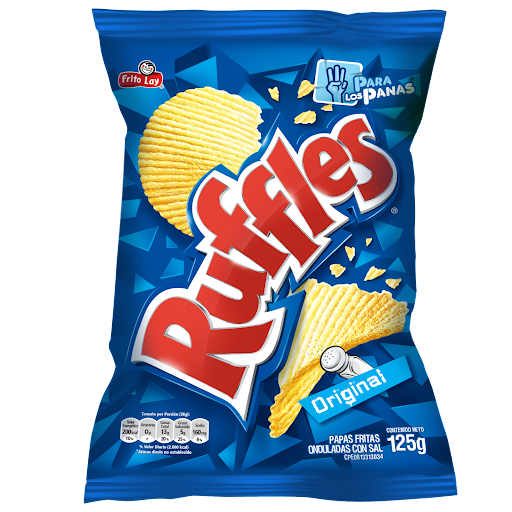 RUFFLES ORIGINAL125GRS.