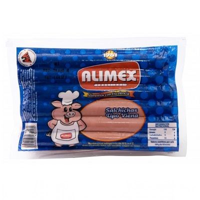 SALCHICHAS TIPO VIENA GRANEL ALIMEX