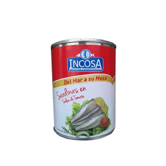 SARDINA EN SALSA DE TOMATE INCOSA 170GR