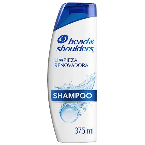 SHAMPOO HEAD&SHOULDER LIMPIEZA RENOVADORA 375ML