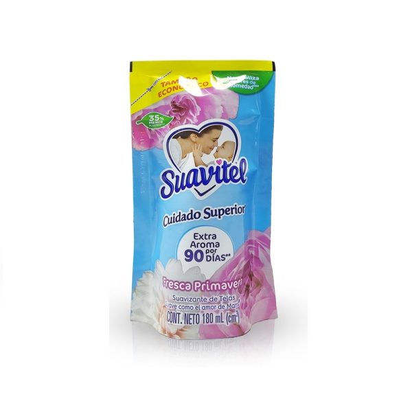 SUAVIZANTE SUAVITEL 180ML FRESCA PRIMAVERA
