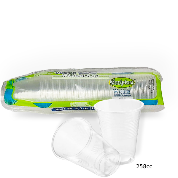 VASOS PLASTICOS MAXIPLAT N° 89 50UN