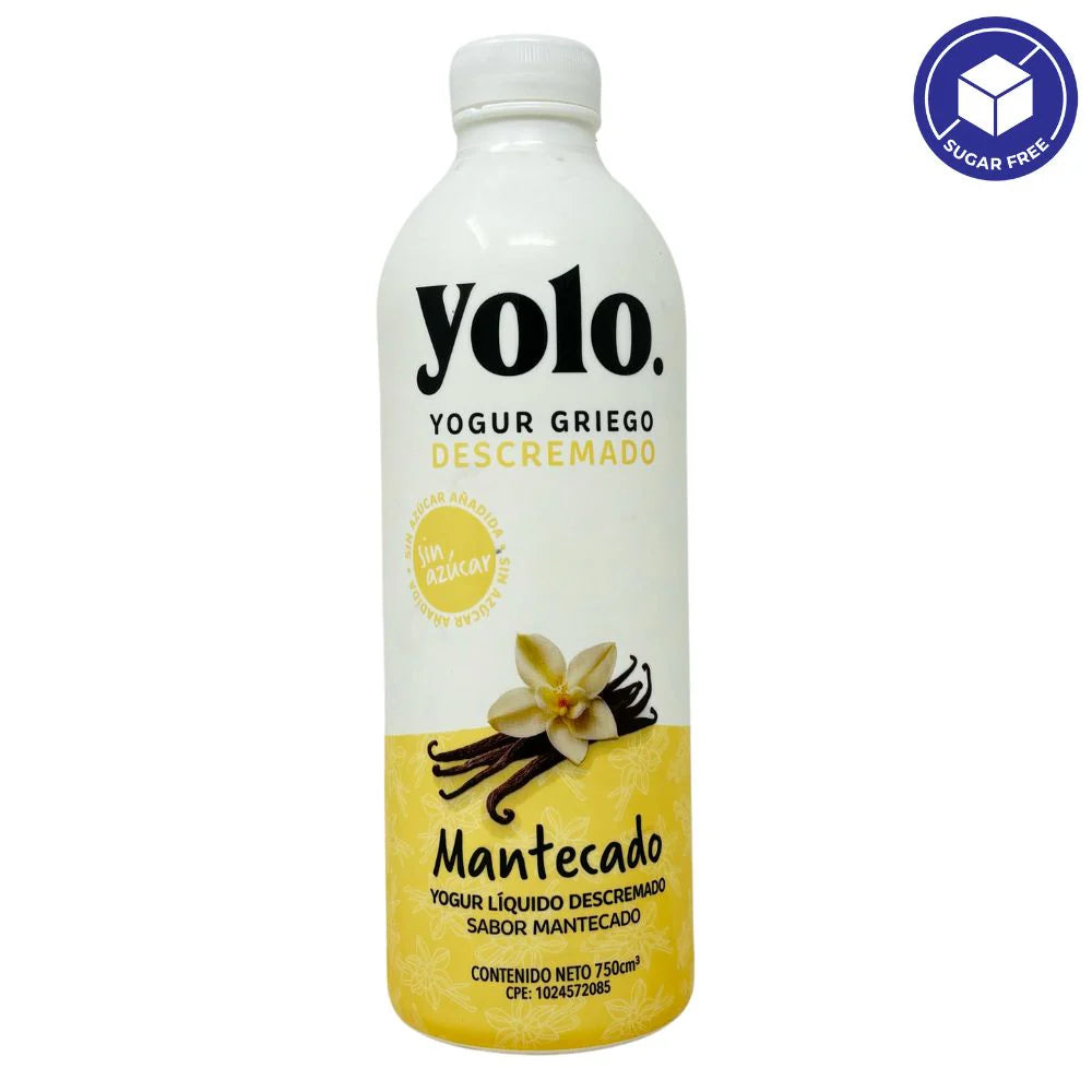 YOLO YOGURT LIQUIDO DESCREMADO MANTECADO 750ML