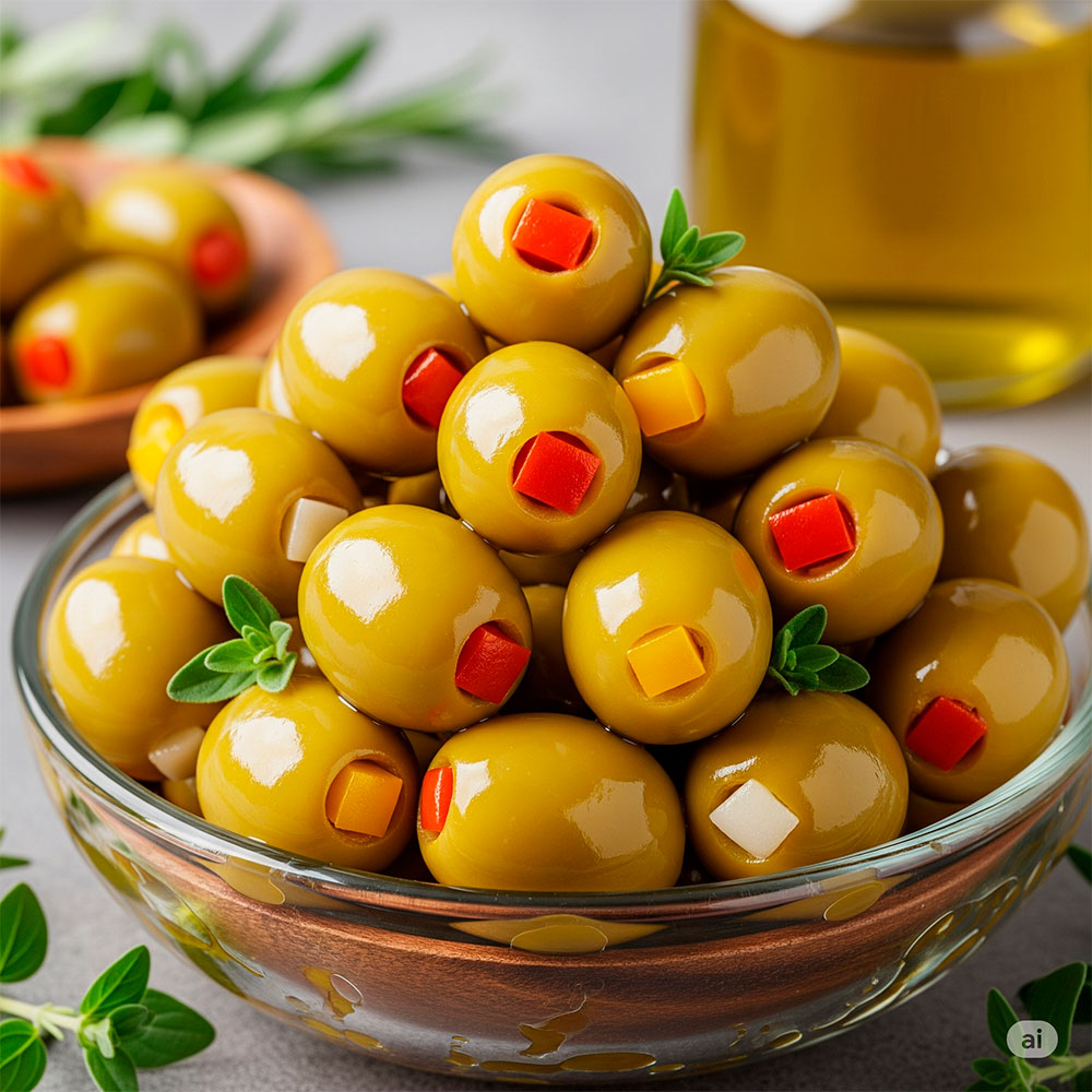 ACEITUNAS RELLENAS DE PIMENTON A GRANEL