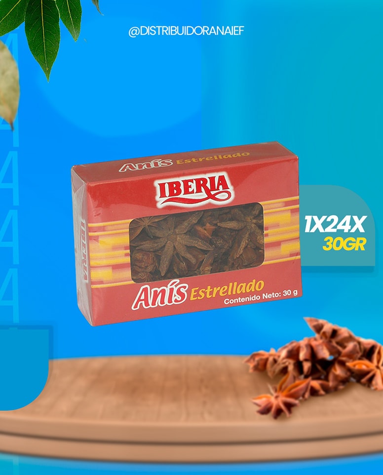 ANIS ESTRELLADO IBERIA 30GR