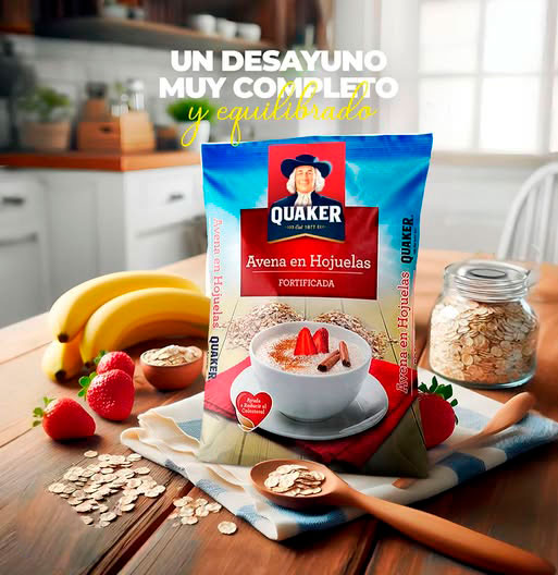 AVENA EN HOJUELAS ORIGINAL QUAKER 400GRS.