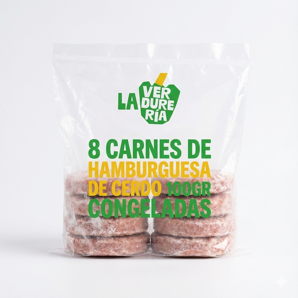 HAMBURGUESA DE CERDO 100GR LA VERDURERIA