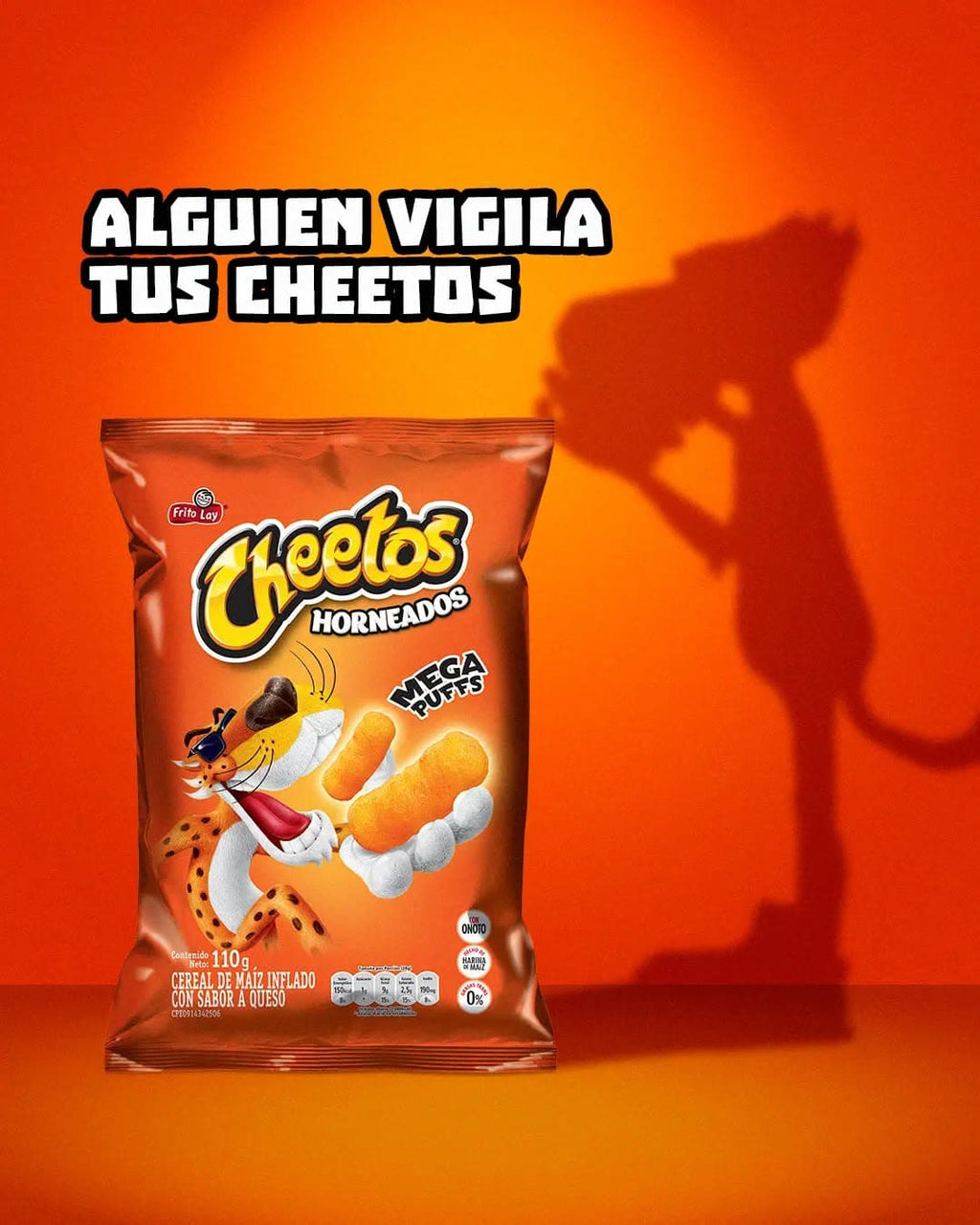 CHEETOS HORNEADOS MEGA PUFF FAMILIAR 110GRS.