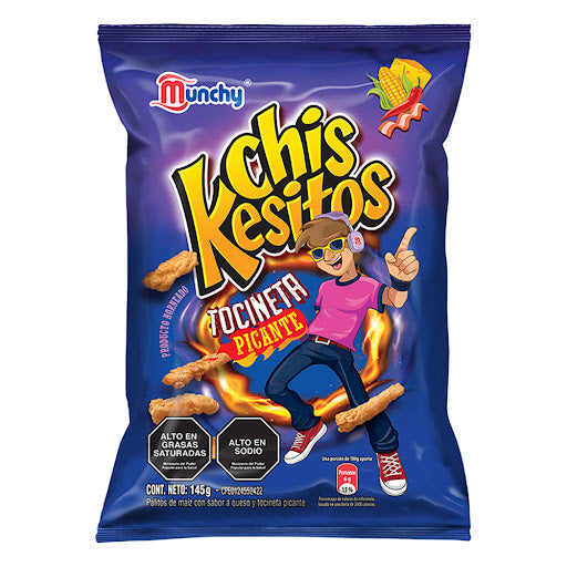 CHISKESITOS TOCINETA PICANTE145GR