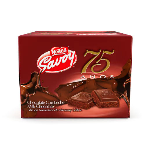 CHOCOLATE CON LECHE 75 AÑOS SAVOY