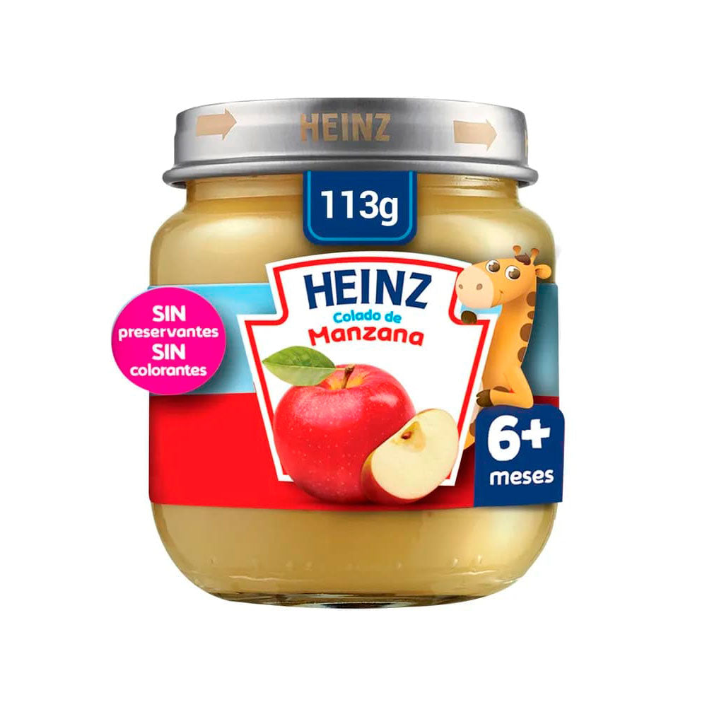 COLADO DE MANZANA HEINZ 113GRS.