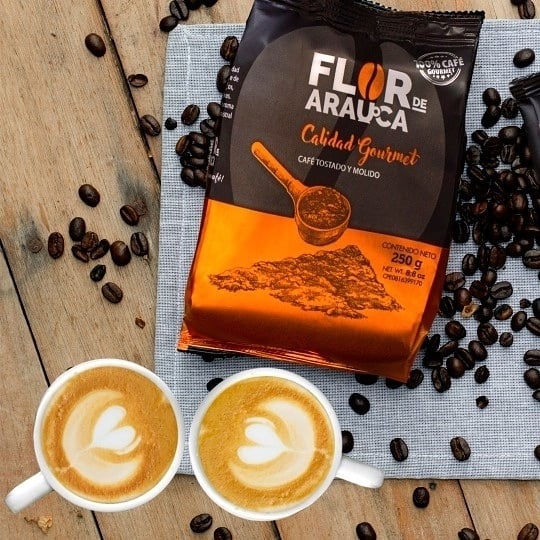 CAFE MOLIDO FLOR DE ARAUCA 200GRS.
