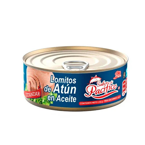 ATUN EN ACEITE VEGETAL PACIFICO 175G