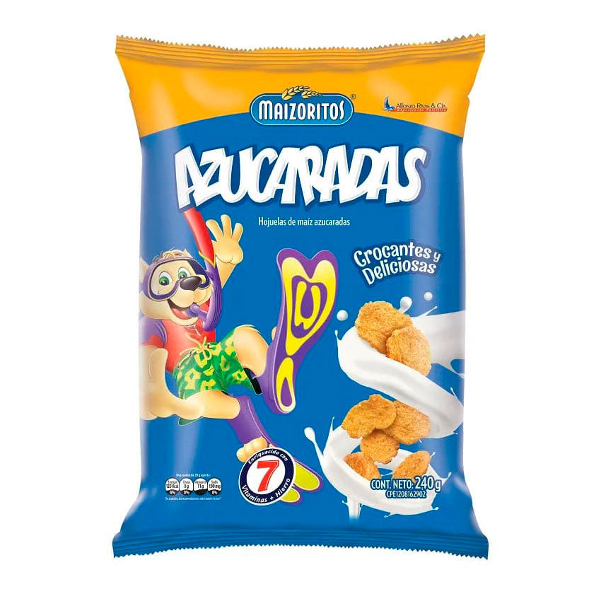 CEREAL AZUCARADAS MAIZORITOS 240GRS.