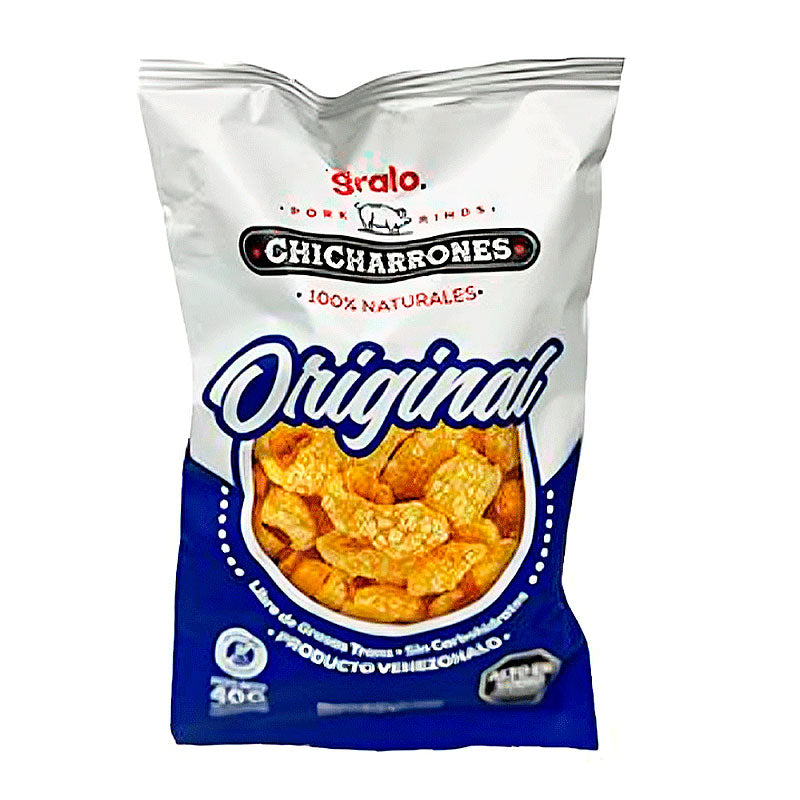 CHICHARRONES ORIGINAL-NATURALES GRALO 40GR