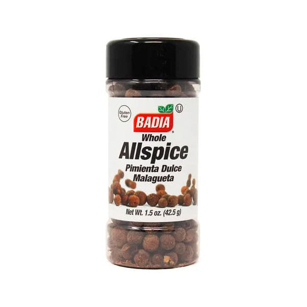 BADIA WHOLE ALLSPICE (PIMIENTA DULCE MALAGUETA)42.5G
