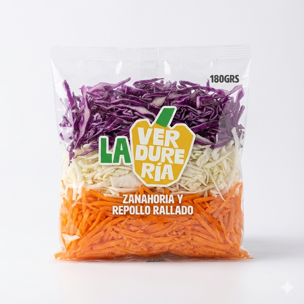 ENSALADA DE REPOLLO MORADO Y BLANCO 180GRS.