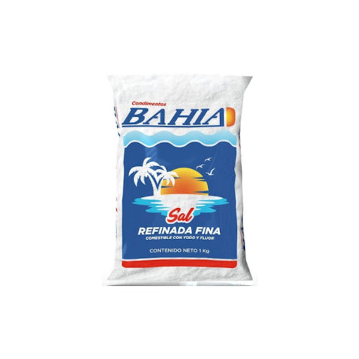 SAL BAHIA REFINADA FINA 500GR